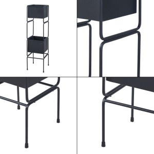 Stovas gėlėms metalinis 75,5x20x20 cm Sveio PXFF-0112 83977684
