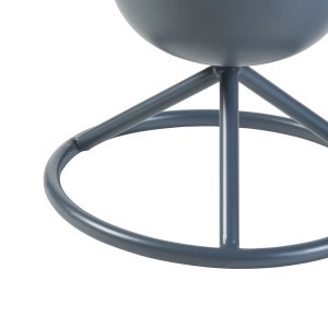 Stovas gėlėms metalinis 110x28 cm 3 vazonams juoda sp. PXFF-0161 84315616