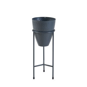 Stovas gėlėms metalinis 40,5x16 cm juoda sp. Asten PXFF-0201 84315656