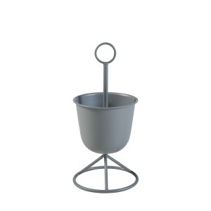 Stovas gėlėms metalinis 48x23 cm pilka sp. Aplhen PXFF-0173 84315628