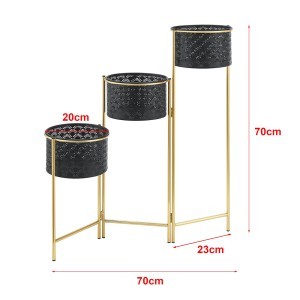 Stovas gėlėms metalinis H70 cm ACJS-5007 78978121