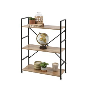 Konsolė/lentyna 58,5x23,5x80 cm juoda, medis Urban Living 151497