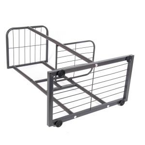 Stovas gėlėms metalinis juodos sp. 3 aukštų 53x43x57cm