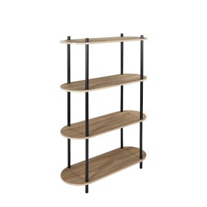 Lentyna pastatoma medinė 4 aukštų 113x80x30 cm Home Deco HD0075