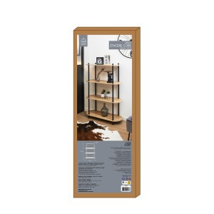 Lentyna pastatoma medinė 4 aukštų 113x80x30 cm Home Deco HD0075