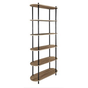 Lentyna pastatoma medinė 6 aukštų 181x80x30 cm Home Deco HD0076
