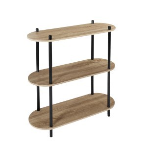 Lentyna pastatoma medinė 3 aukštų 79x80x30 Home Deco HD0074