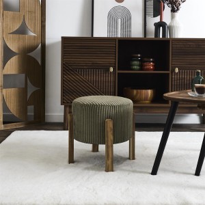 Pufas medinėmis kojomis 34x35x35 cm Home Deco HD0532