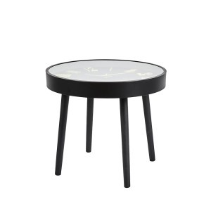 Staliukas su laikrodžiu tylaus veikimo Home Deco HD0073