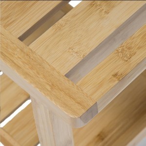 Suoliukas/lentynėlė 39,5x25x46 cm bambukinis 5Five 174605