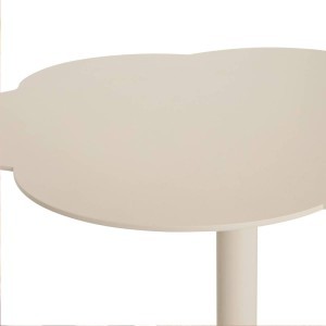 Staliukas metalinis kreminės sp. D43xH50,5 cm Atmosphera 206093