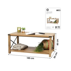 Kavos staliukas 100x55x46 cm Jane Urban Living 151145