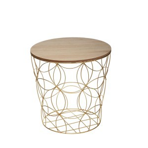 Kavos staliukas 3 vnt kompektas (D45xH43,5; D41xH40; D37xH37 cm) 179019