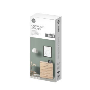 Komoda 60x30x70 cm Pratik Urban Living 400154