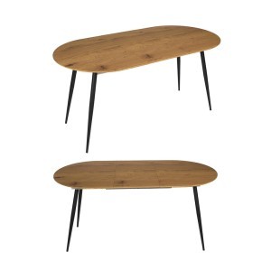 Stalas išskleidžiamas 160x75x80 cm Home Deco HD7354