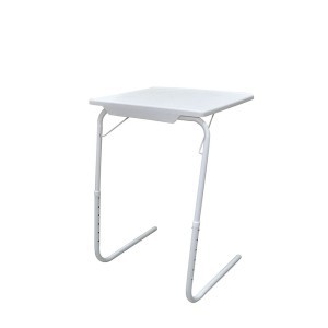 Stalas daugiafunkcinis, sulankstomas reguliuojamas 73x52x40  cm baltas 15127
