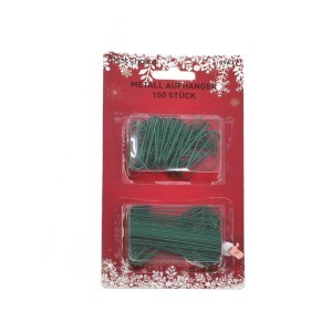 Kabliukai eglutės žaisliukams 150 vnt (mix) Best Choice 69437 KLD