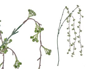 Dekoratyvinė šakelė žalios spalvos 115x7x5 cm Krist+ 79490 kld