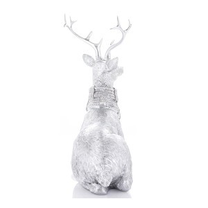 Figūrėlė Elnias gulintis sidabro spl. 19,5x9x20 cm 172076 kld