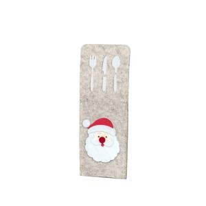 Kalėdinis stalo įrankių dėklas 21x8 cm (mix) 55039 KLD