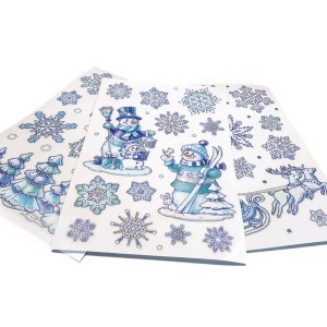 Lipdukai langams Žiema 20x30 cm (mix) 55540 KLD