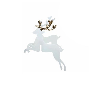 Dekoracija taurėms papuošti 10 vnt Elnias Ginger Ray 123514