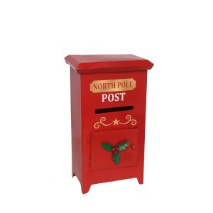 Pašto dėžutė Kalėdų seniui pastatoma 12x17.50x30 cm 8445393326641 kld