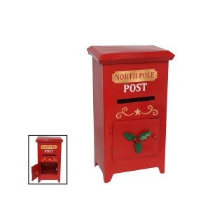 Pašto dėžutė Kalėdų seniui pastatoma 12x17.50x30 cm 8445393326641 kld