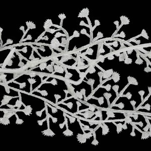 Dekoratyvinė girlianda baltos spalvos 10x180 cm plastikinė Atmosphera 192160 KLD