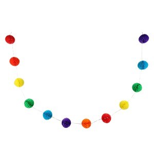 Popierinė girlianda dekoravimui Pom Pom 315x10 cm Festi 634840
