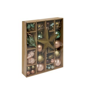 Eglutės papuošalai 60 vnt D3-11 cm Atmosphera 207578 KLD