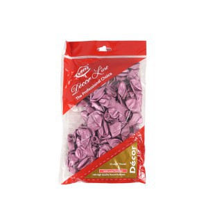 Balionų rinkinys 100 vnt D13 cm rožinės sp. Everts 120971