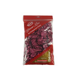 Balionų rinkinys 100 vnt D13 cm tamsiai violetinės sp. Everts 120972