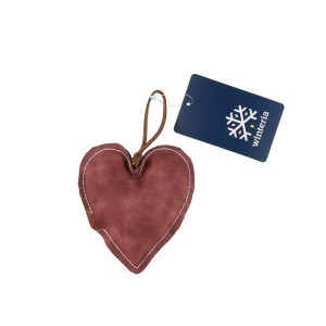 Eglutės papuošalas 11,5 cm odinis (mix) Winteria 608710 KLD