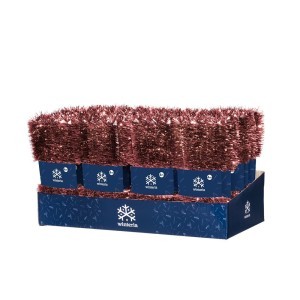 Girlianda kalėdinė eglutei rožinė 6 m Winteria 637070 KLD