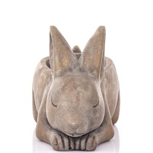 Vazonas betoninis Kiškis 15,5x27x14 cm 160885 velyk