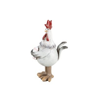 Figūrėlė Gaidys 4x6x9 cm velykinis Clayre
