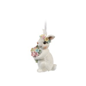 Figūrėlė pakabinama Triušis 5x5x8 cm velykinis Clayre