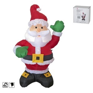 Kalėdų senis pripučiamas 134 cm 3LED 8430540794312 kld