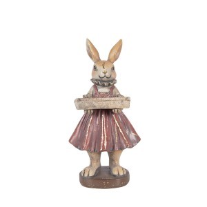 Figūrėlė polirezininė Zuikis  10x8x20  cm velykinis Clayre