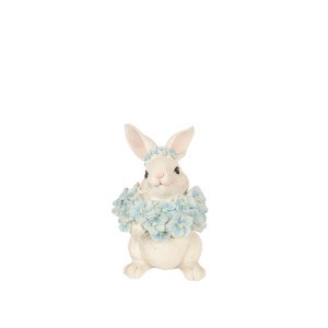 Figūrėlė polirezininė Zuikis  9x10x13 cm velykinis Clayre