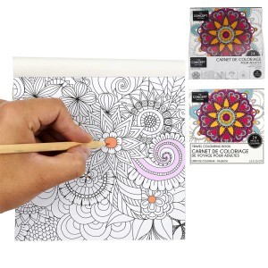 Spavinimo knyga Mandalos 24 psl. EC5339