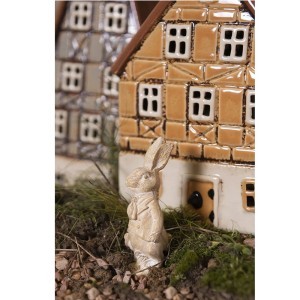 Figūrėlė polirezininė Zuikis berniukas  4x4x11  cm velykinis Clayre