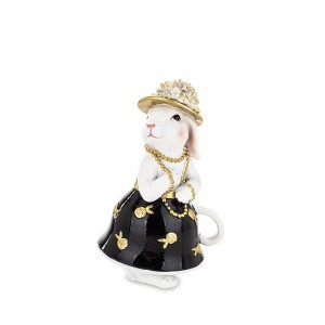 Figūrėlė Zuikis polirezininis 17x10x9 cm 183134 velyk