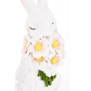 Figūrėlė Zuikis polirezininis 29x11x12 cm 175105 velyk