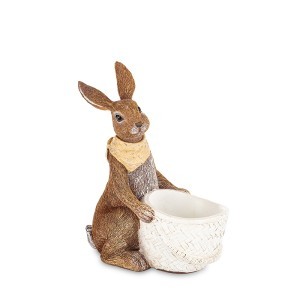 Figūrėlė Zuikis polirezininis 19x14,5x9,5 cm 175969 velyk