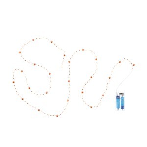 Girlianda 20 LED lempučių 2 m šiltai balta 2xAA baterijos Finnlumor 330624 KLD