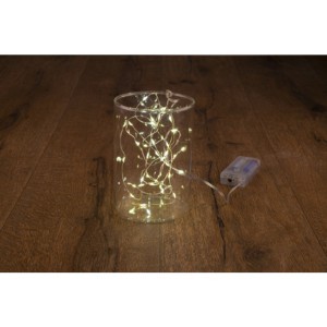 Girlianda 40 LED lempučių 225 cm 2xAA GRUNDIG 871125216518 kld