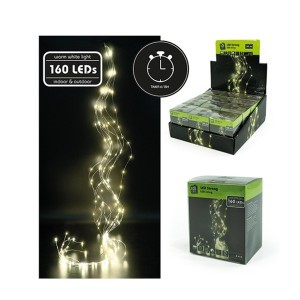 Girlianda 160 LED (tinka viduje ir lauke) EcoLed 15044 KLD