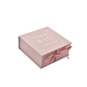 Atsiminimų dėžutė Dream Big rožinė 7.6x18.4x18 cm BM209 Widdop